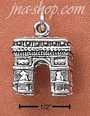 Sterling Silver ARC DE TRIOMPHE - Click Image to Close