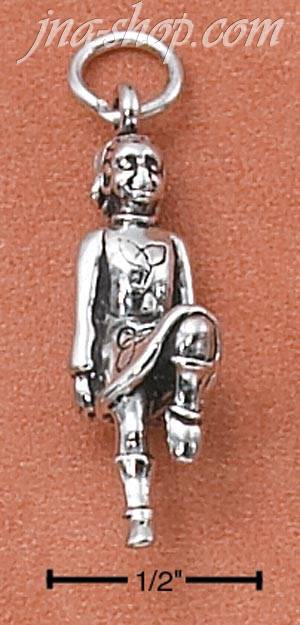 Sterling Silver IRISH STEP DANCER CHARM - Click Image to Close