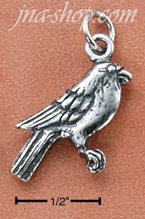 Sterling Silver BIRDIE CHARM - Click Image to Close