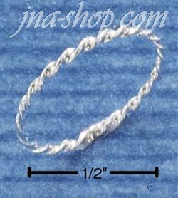 Sterling Silver TWISTED BAND SIZES 4-10 - Click Image to Close