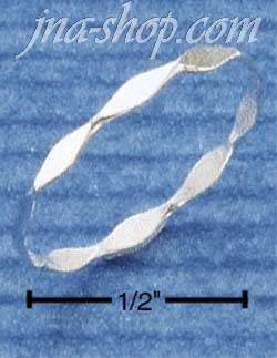 Sterling Silver MULTIPLE FLAT SIDED BAND SIZES 4-10 - Click Image to Close