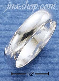 Sterling Silver 5MM HP WEDDING BAND SIZES 4-13 - Click Image to Close