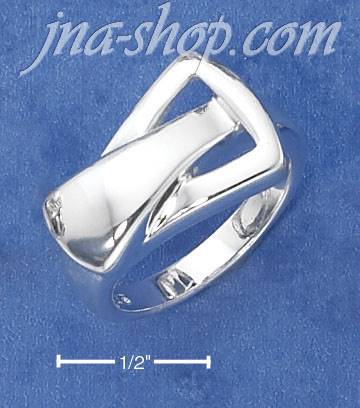 Sterling Silver HP FANCY BUCKLE RING - Click Image to Close