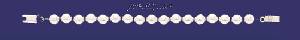 Sterling Silver 7" Ball Bracelet 11mm