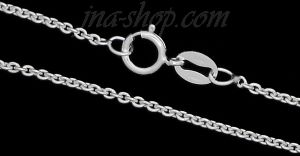 16" Sterling Silver Cable Chain 1.5mm