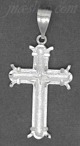 Sterling Silver DC Cross Charm Pendant