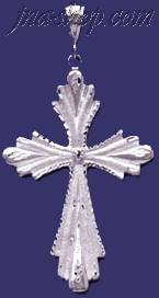 Sterling Silver DC Big Cross Charm Pendant