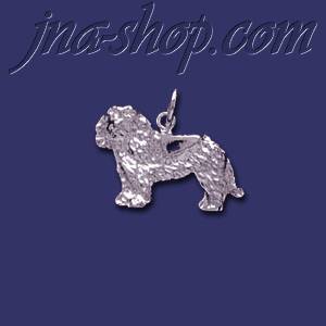 Sterling Silver Cocker Spaniel Dog Animal Charm Pendant