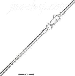 18" Sterling Silver Snake Chain 1.9mm