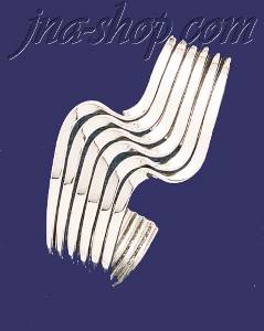 Sterling Silver Cuff Bangle 25mm