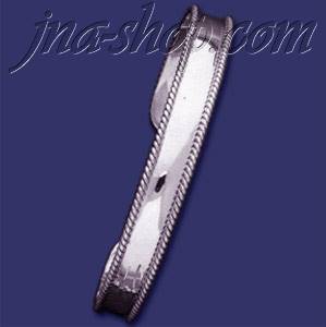 Sterling Silver 7 Days Bangle 9mm