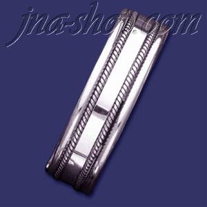 Sterling Silver Cuff Bangle 18mm