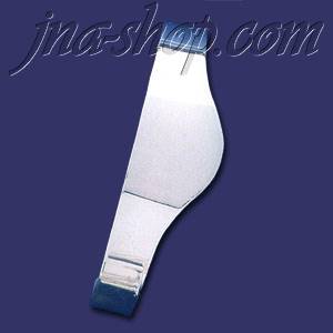 Sterling Silver Engravable Cuff Bangle 20mm