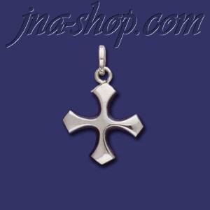 Sterling Silver Cross Charm Pendant