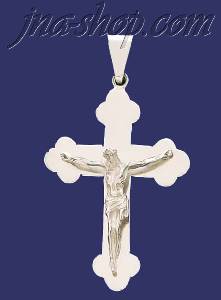 Sterling Silver Cross Crucifix Charm Pendant