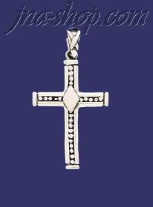 Sterling Silver Cross Charm Pendant