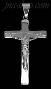 Sterling Silver Cross Crucifix Charm Pendant