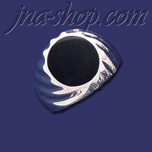 Sterling Silver Men's w/Stone Ring