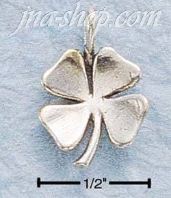 Sterling Silver FOUR LEAF CLOVER CHARM