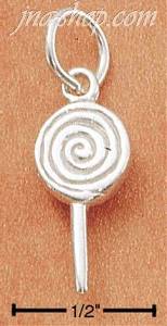 Sterling Silver LOLLIPOP CHARM