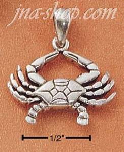 Sterling Silver CRAB CHARM