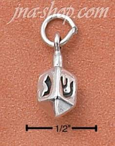 Sterling Silver DREIDEL CHARM