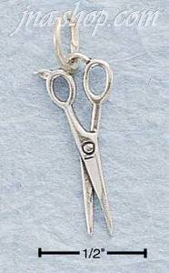 Sterling Silver SCISSORS CHARM