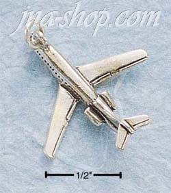 Sterling Silver JET PLANE CHARM