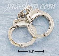 Sterling Silver HANDCUFFS CHARM