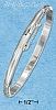 Sterling Silver 5MM HP BANGLE BRACELET Sterling Silver 5MM HP BANGLE BRACELET