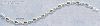 Sterling Silver 7" GEMSTONE BRACELET W/ ALTERNATING ROUND BLUE T