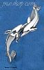 Sterling Silver HP DOUBLE DOLPHIN CUFF BRACELET Sterling Silver HP DOUBLE DOLPHIN CUFF BRACELET