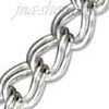 Sterling Silver 7" 070 CHARM LINK BRACELET (~5MM)