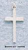 Sterling Silver MEDIUM PLAIN CROSS CHARM Sterling Silver MEDIUM PLAIN CROSS CHARM