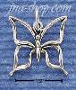 Sterling Silver OPEN BUTTERFLY CHARM Sterling Silver OPEN BUTTERFLY CHARM