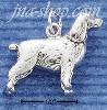 Sterling Silver 3D SPANIEL DOG CHARM