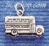 Sterling Silver SCHOOL BUS CHARM