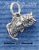 Sterling Silver SMALL LARGE MOUTH BASS CHARM