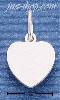 Sterling Silver SMALL ENGRAVABLE HEART CHARM