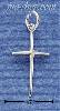 Sterling Silver SMALL DAINTY CROSS CHARM Sterling Silver SMALL DAINTY CROSS CHARM