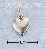 Sterling Silver TINY PUFFED HEART CHARM Sterling Silver TINY PUFFED HEART CHARM