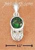 Sterling Silver MAY CUBIC ZIRCONIA BIRTHSTONE BOOTIE CHARM Sterling Silver MAY CUBIC ZIRCONIA BIRTHSTONE BOOTIE CHARM