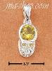 Sterling Silver NOVEMBER CUBIC ZIRCONIA BIRTHSTONE BOOTIE CHARM Sterling Silver NOVEMBER CUBIC ZIRCONIA BIRTHSTONE BOOTIE CHARM