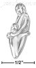Sterling Silver PARENT & CHILD CHARM Sterling Silver PARENT & CHILD CHARM