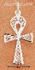 Sterling Silver FILIGREE ANKH CHARM PENDANT Sterling Silver FILIGREE ANKH CHARM PENDANT