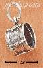 Sterling Silver DRUM CHARM