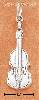 Sterling Silver CELLO CHARM Sterling Silver CELLO CHARM