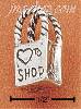 Sterling Silver SHOPPING BAG CHARM Sterling Silver SHOPPING BAG CHARM