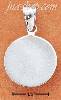 Sterling Silver LIGHTWEIGHT 17MM ENGRAVABLE DISK CHARM