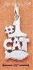 Sterling Silver "#1 CAT" CHARM Sterling Silver "#1 CAT" CHARM